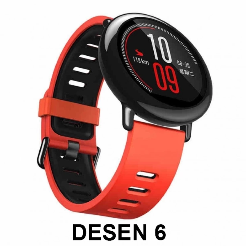 22MM Gear S3 Watch 4 46mm Xiaomi Amazfit Lg W100  Silikon Kordon Kayış