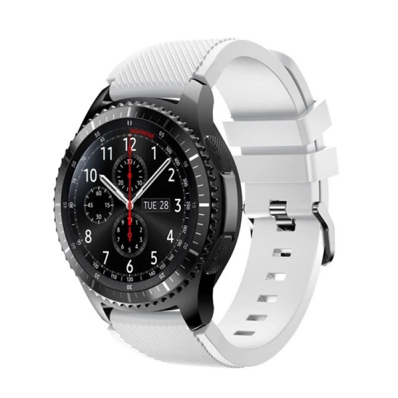 22MM Gear S3 Watch 4 -GT2 GT2E 46MM Kayış,Kordon Silikon Kayış Kordon