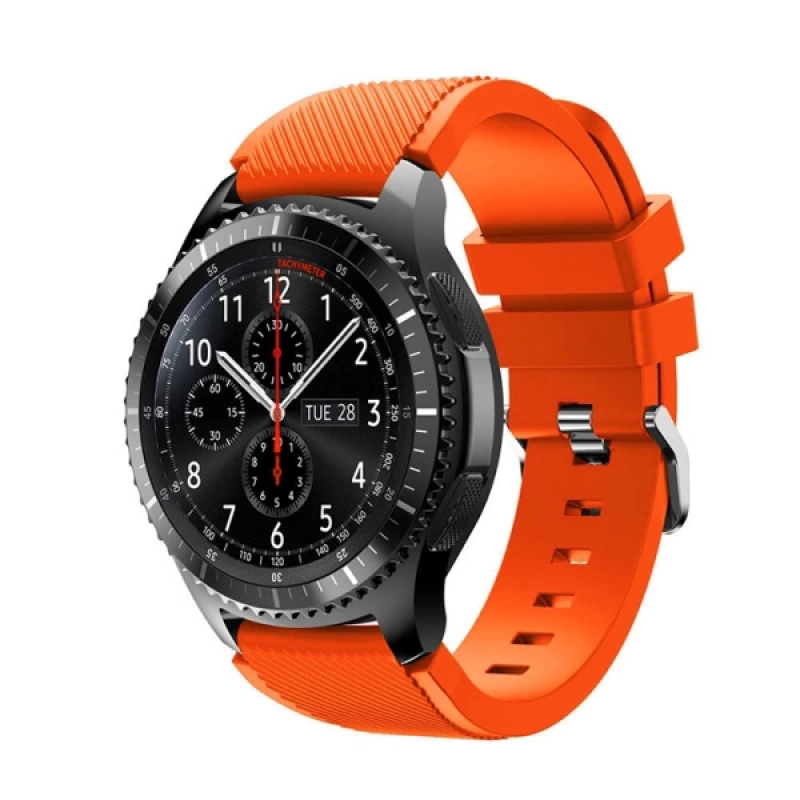 22MM Gear S3 Watch 4 -GT2 GT2E 46MM Kayış,Kordon Silikon Kayış Kordon