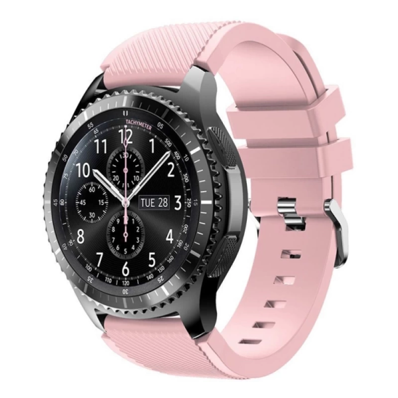 22MM Gear S3 Watch 4 -GT2 GT2E 46MM Kayış,Kordon Silikon Kayış Kordon