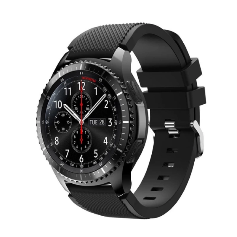 22MM Gear S3 Watch 4 -GT2 GT2E 46MM Kayış,Kordon Silikon Kayış Kordon