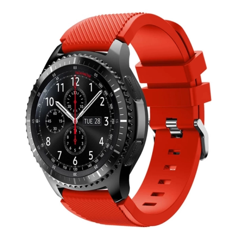 22MM Gear S3 Watch 4 -GT2 GT2E 46MM Kayış,Kordon Silikon Kayış Kordon