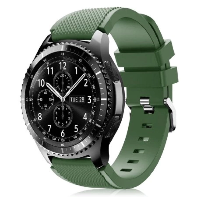 22MM Gear S3 Watch 4 -GT2 GT2E 46MM Kayış,Kordon Silikon Kayış Kordon