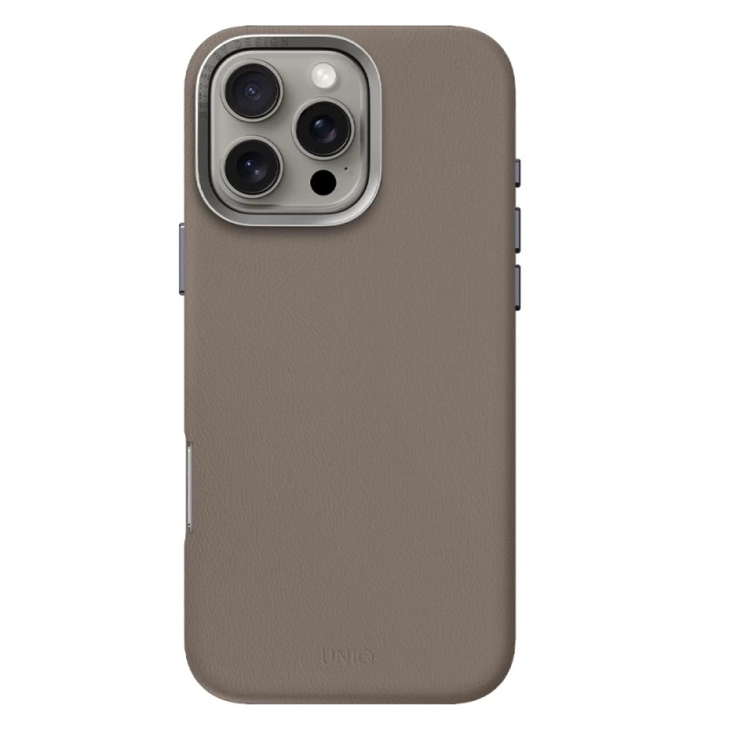 UNIQ iPhone 16 Pro Max Lyden Magsafe Vegan Deri Kapak