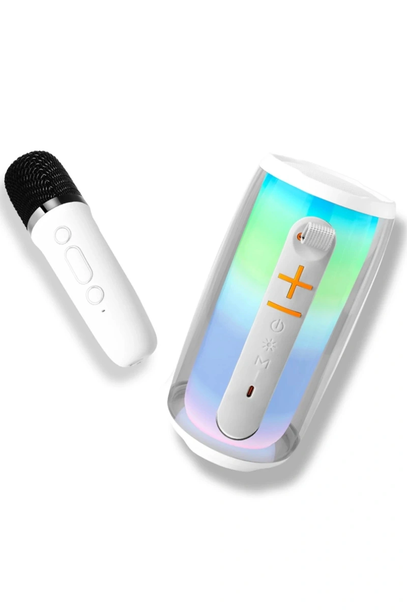 RDBYDN Pluse 6 Mikrofonlu RGB Kablosuz Hoparlör (152831) - Beyaz