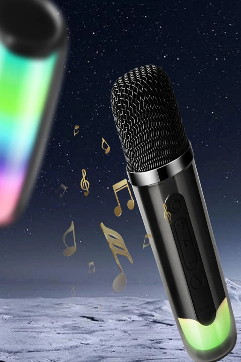 RDBYDN Pluse 7 Mikrofonlu RGB Kablosuz Hoparlör (152825) - Beyaz