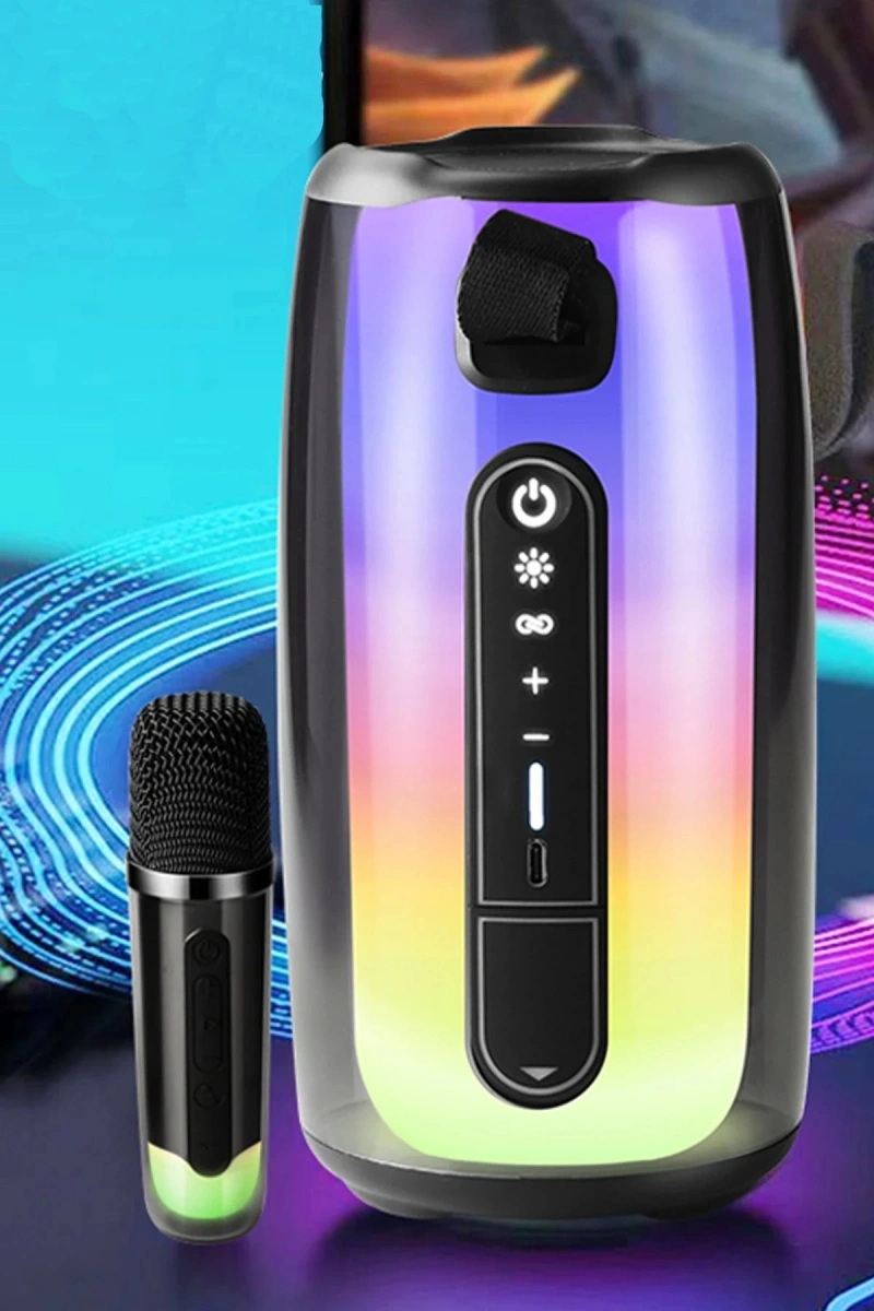 RDBYDN Pluse 7 Mikrofonlu RGB Kablosuz Hoparlör (152825) - Beyaz