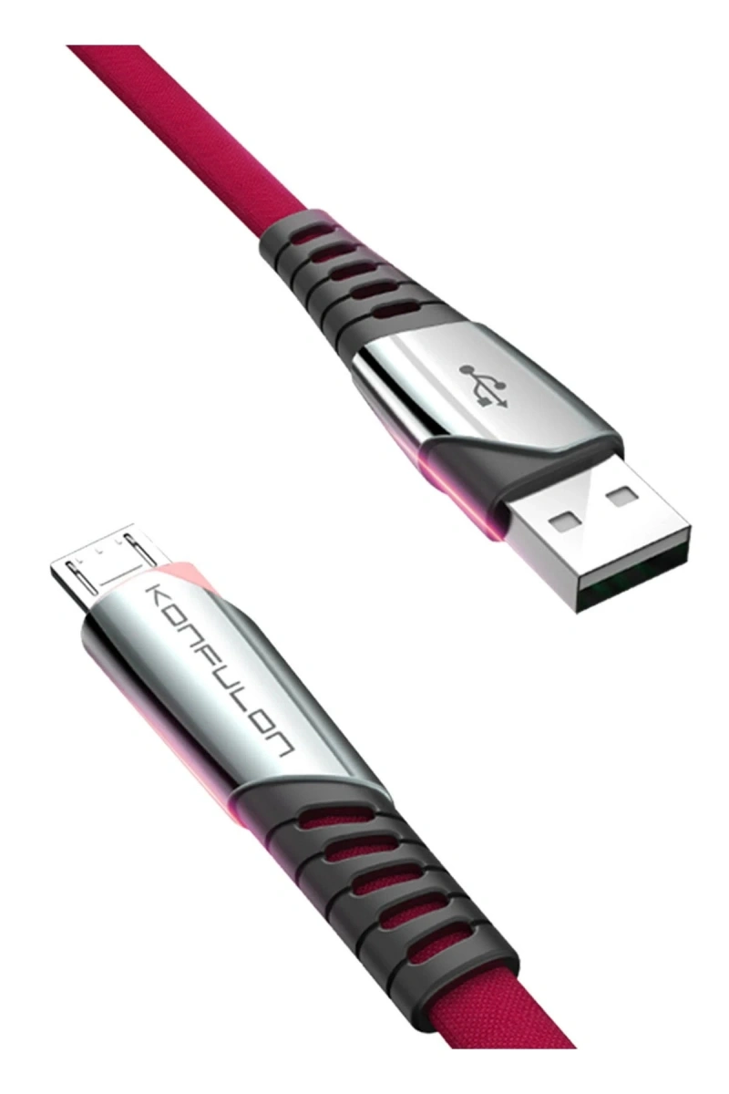 RDBYDN DC16 Micro USB Kablo 1M 2.4A (143536) - Kırmızı