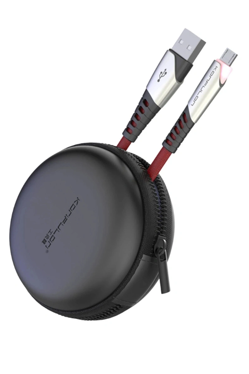 RDBYDN DC16 Micro USB Kablo 1M 2.4A (143539) - Siyah