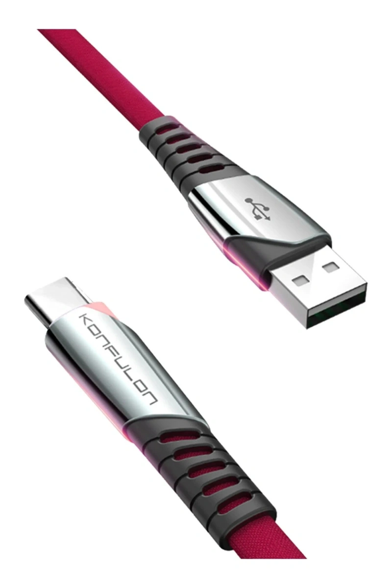 RDBYDN DC18 Type-C Kablo 1M 5A (143521) - Kırmızı