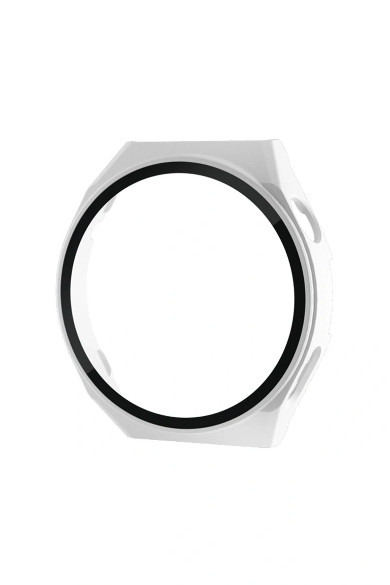 RDBYDN Huawei Watch GT2 46mm Dota Camlı Kasa Ekran Koruyucu - (184248) Uzay Grisi