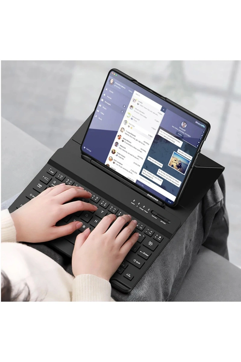 RDBYDN Universal Universal Kılıf Fold Klavye (165733) - Siyah