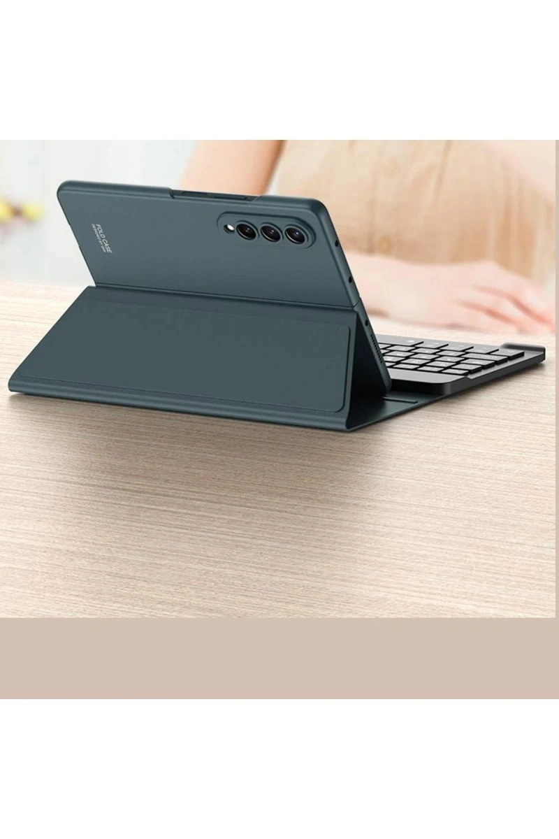 RDBYDN Universal Universal Kılıf Fold Klavye - (165726) Koyu Yeşil