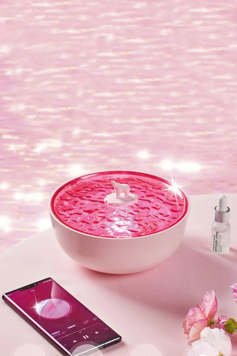 RDBYDN Z5 Arktik Okyanus Temalı BT Kablosuz Hoparlör (113918) - Pembe