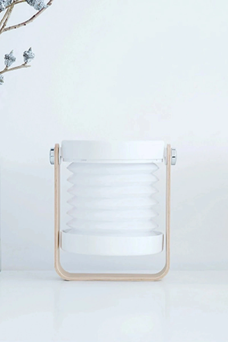 RDBYDN JP-DLD Kamp Lambası Görünümlü Dekoratif Gece Lambası (174134) - Beyaz