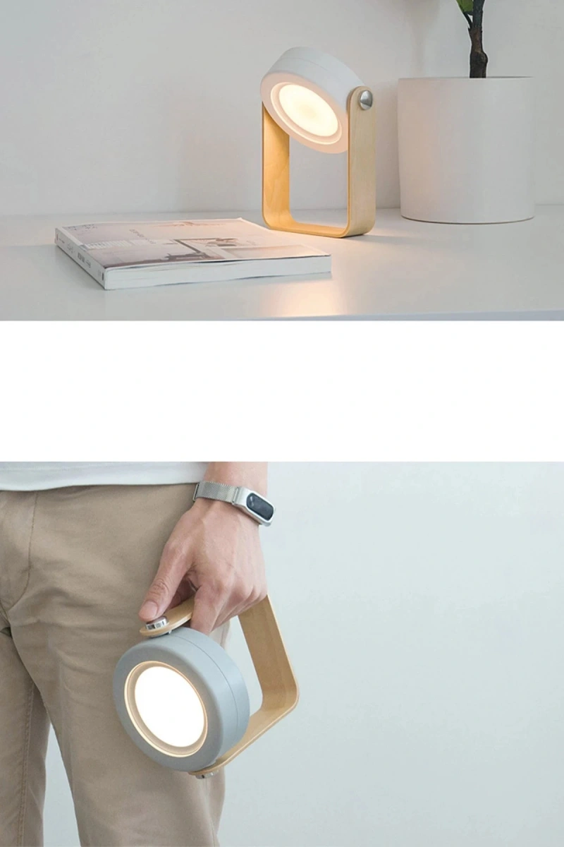 RDBYDN JP-DLD Kamp Lambası Görünümlü Dekoratif Gece Lambası (174134) - Beyaz