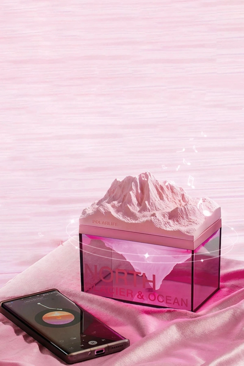 RDBYDN Z4 Kuzey Okyanus Temalı Gece Lambası Özellikli BT Kablosuz Hoparlör (113925) - Pemb