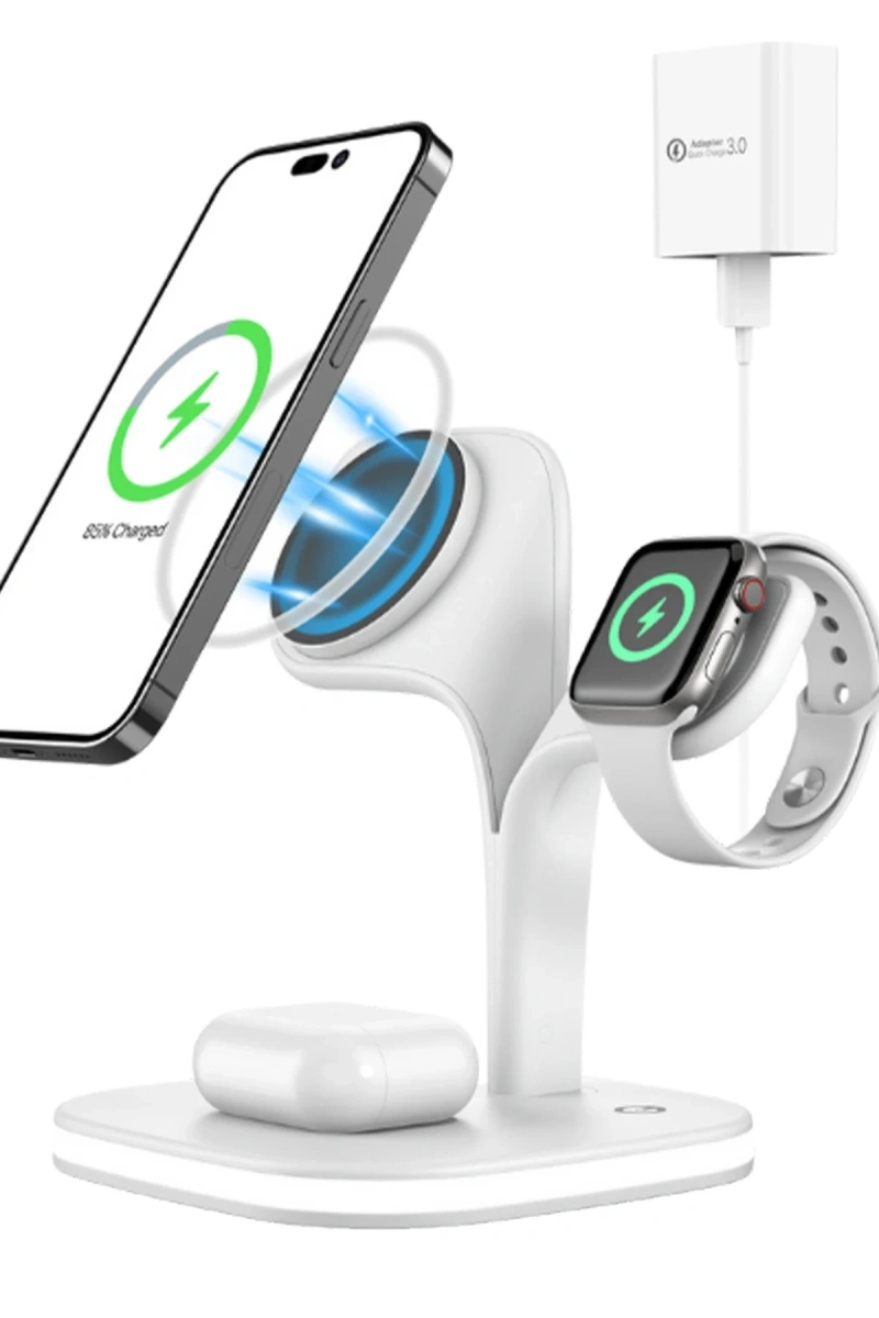 RDBYDN YM-UD22 Kablosuz Şarj Masaüstü Set (115429) - Beyaz