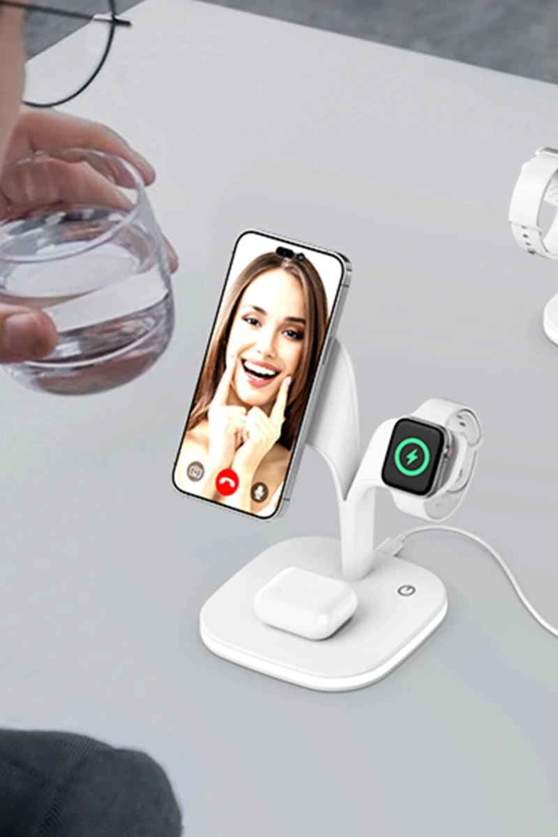 RDBYDN YM-UD22 Kablosuz Şarj Masaüstü Set (115429) - Beyaz