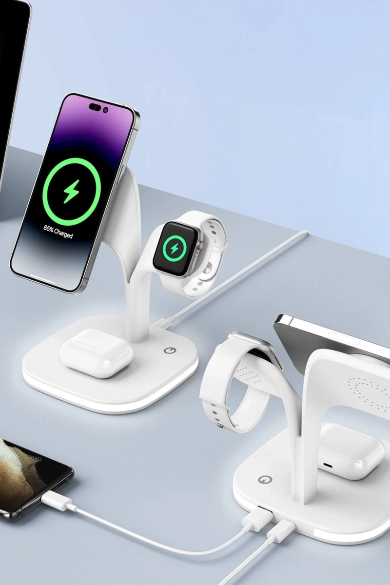 RDBYDN YM-UD22 Kablosuz Şarj Masaüstü Set (115429) - Beyaz