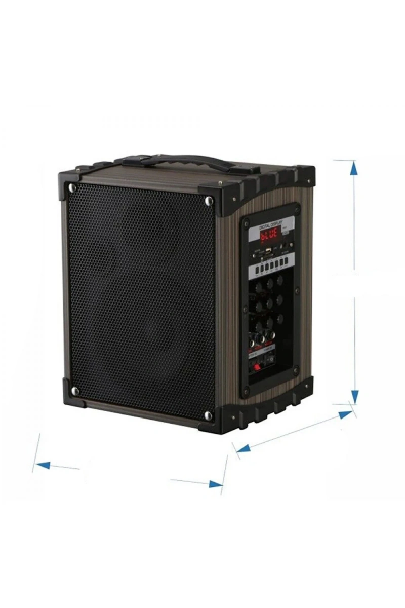 RDBYDN Pluse 8 RGB Kablosuz Hoparlör (100804) - Siyah