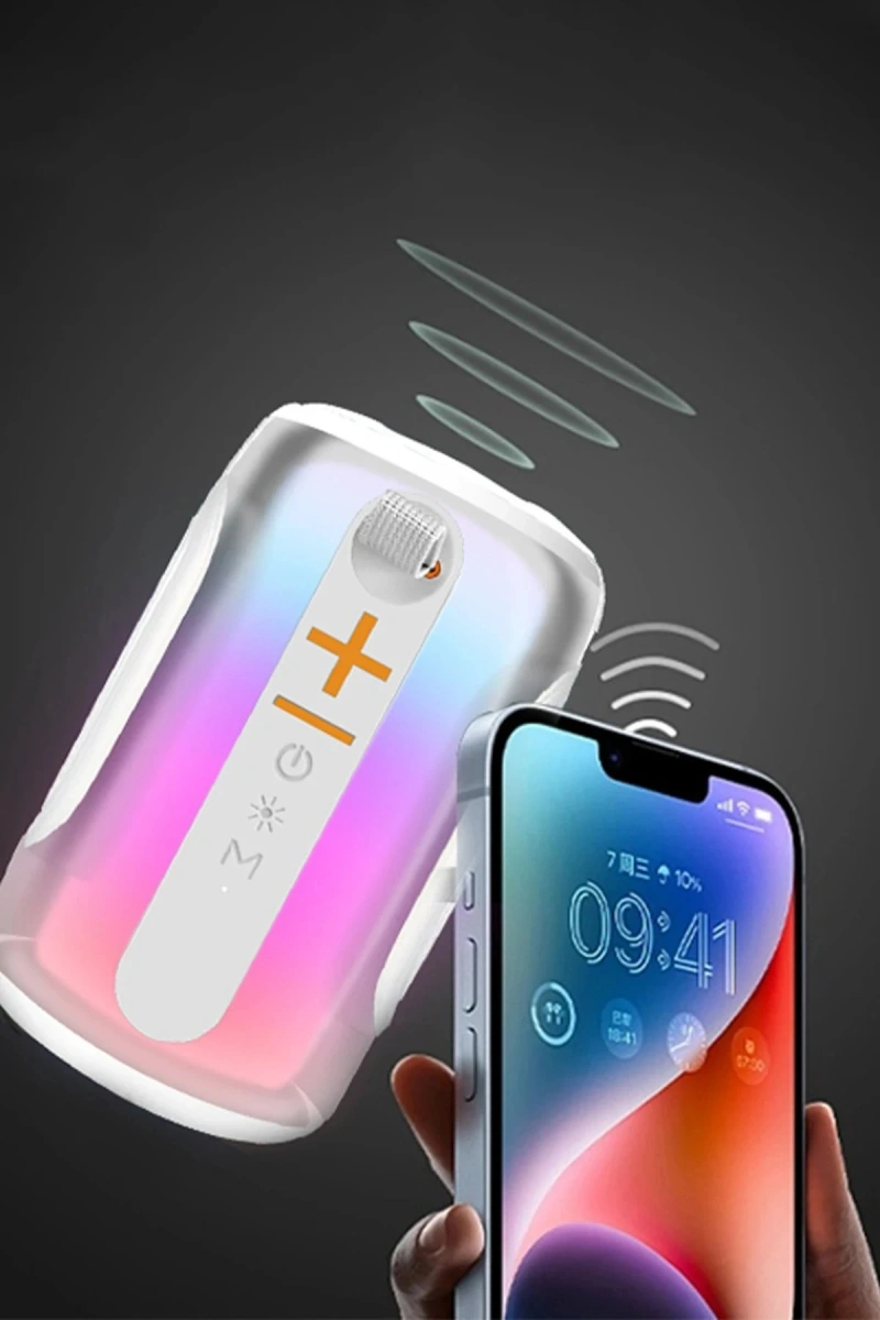 Pluse 8 RGB Kablosuz Hoparlör - Beyaz ZNGZR