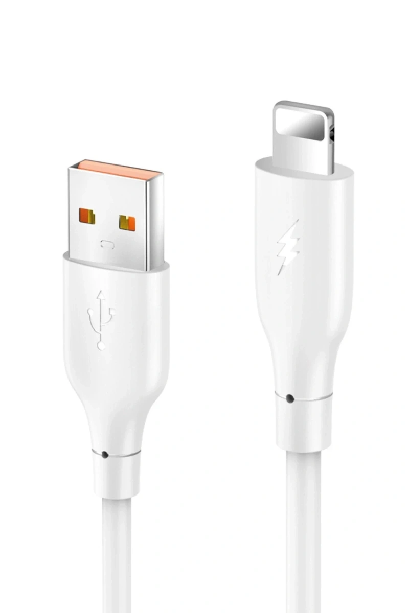 RDBYDN DC64 USB to Lightning 1M 3.0A Hızlı Şarj Kablo (111502) - Beyaz