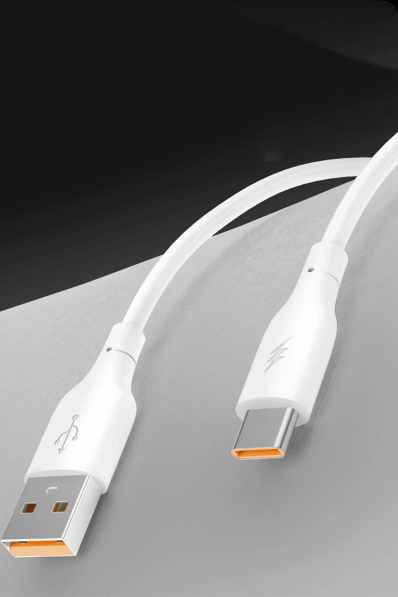 RDBYDN DC64 USB to Lightning 1M 3.0A Hızlı Şarj Kablo (111502) - Beyaz