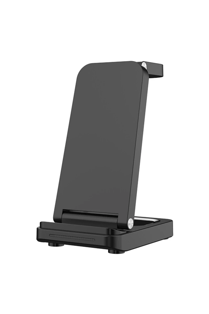 S90 4in1 Kablosuz Şarj Masaüstü Set - Siyah SPTGL