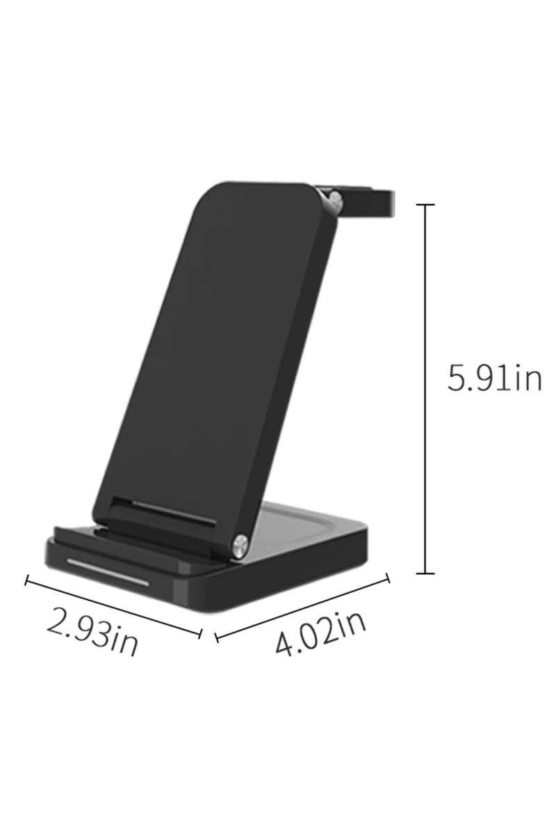 S90 4in1 Kablosuz Şarj Masaüstü Set - Siyah SPTGL