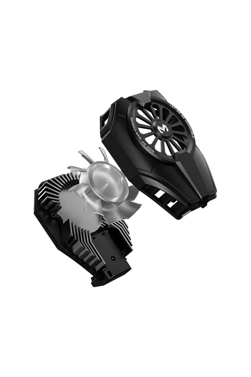 RDBYDN DL06 RGB Radyatör Telefon Soğutucu Fan (105617) - Siyah