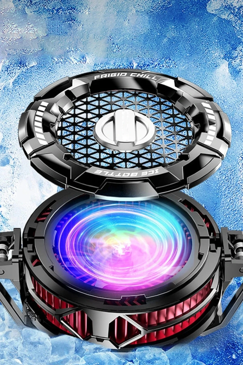 RDBYDN FS02 15W RGB Radyatör Telefon Soğutucu Fan (190547) - Siyah