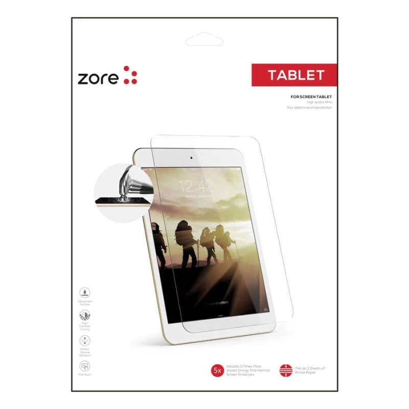 7 İnç Universal Zore Tablet Blue Nano Ekran Koruyucu