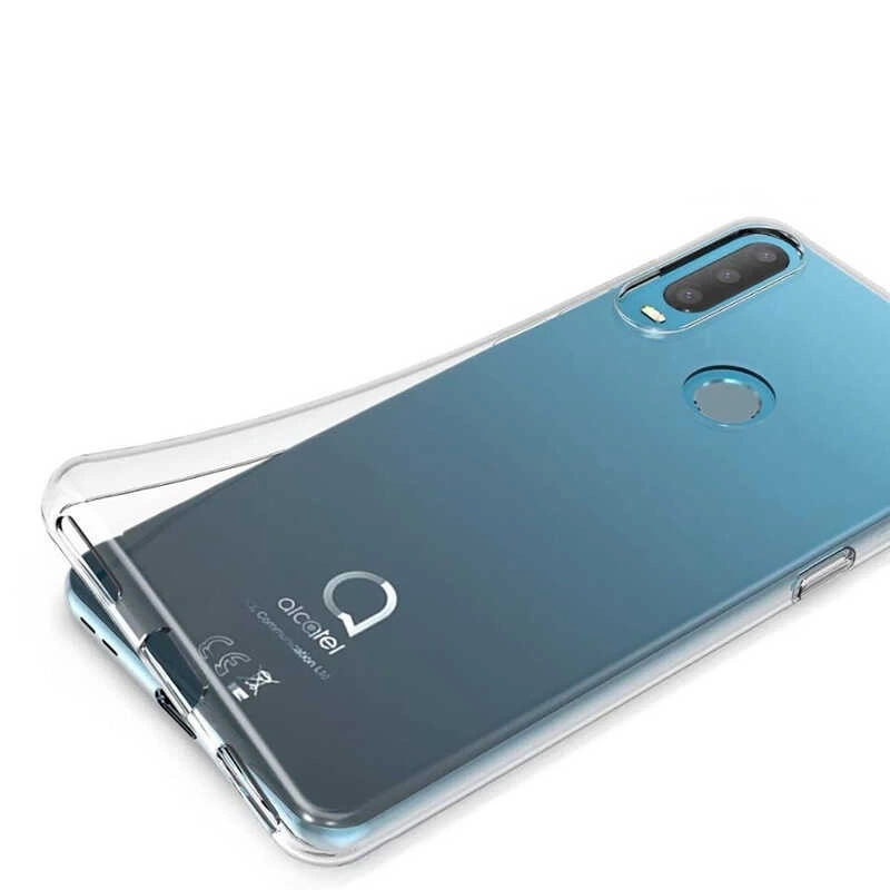 Alcatel 1S 2020 Kılıf Zore Süper Silikon Kapak