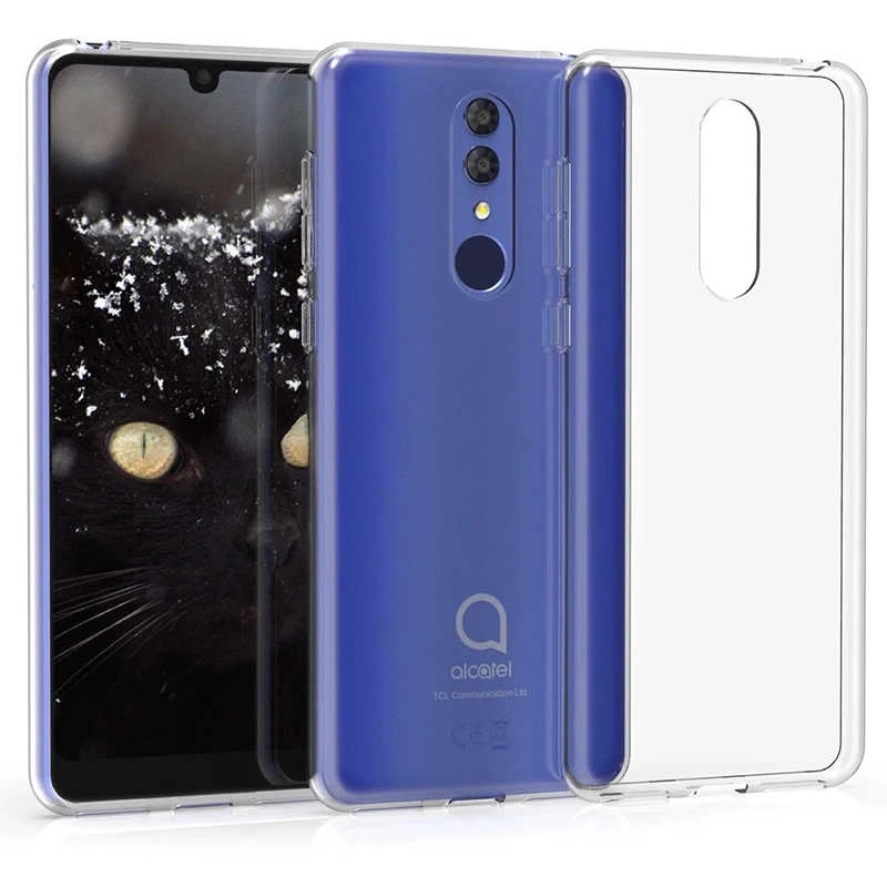 Alcatel 3 2019 Kılıf Zore Süper Silikon Kapak