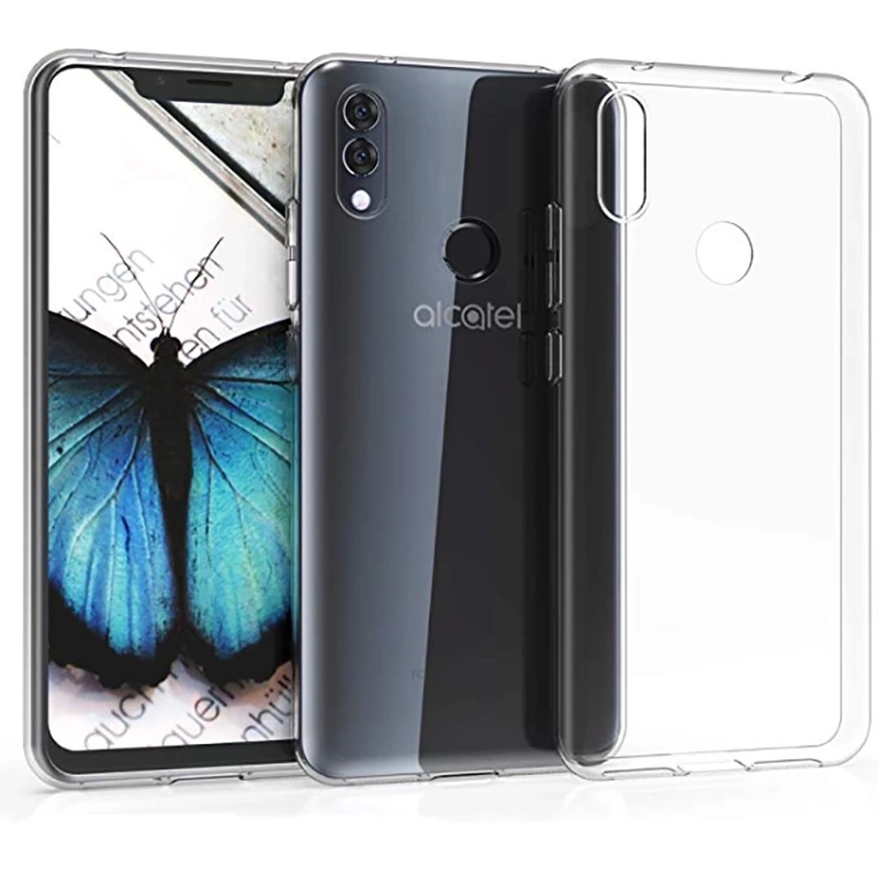 Alcatel 5V Kılıf Zore Süper Silikon Kapak