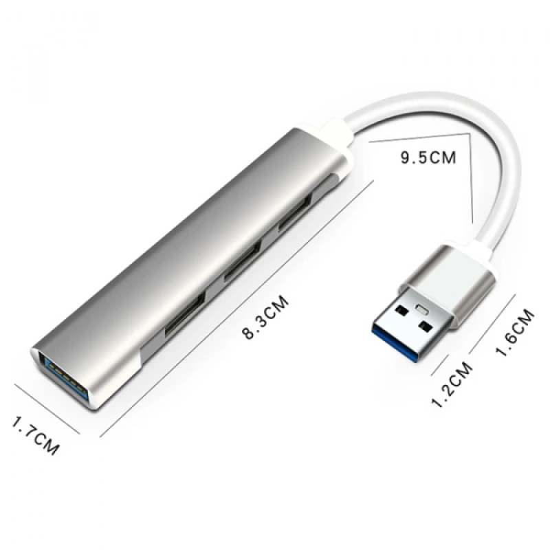 Ally A-809 4in1 USB to USB Hub Çoğaltıcı Adaptör