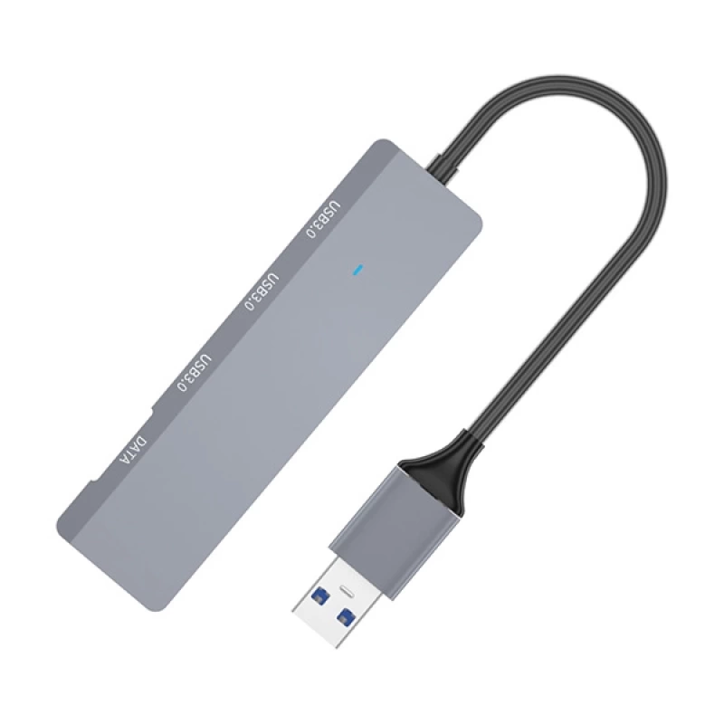 Ally ADS-309A 4in1 USB to USB + Type-C Hub Adaptör Çevirici Dönüştürücü Çoğaltıcı