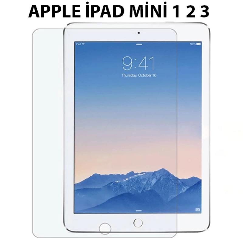 Ally Apple İPad Mini 3-2-1 Tempered  Cam Ekran Koruyucu