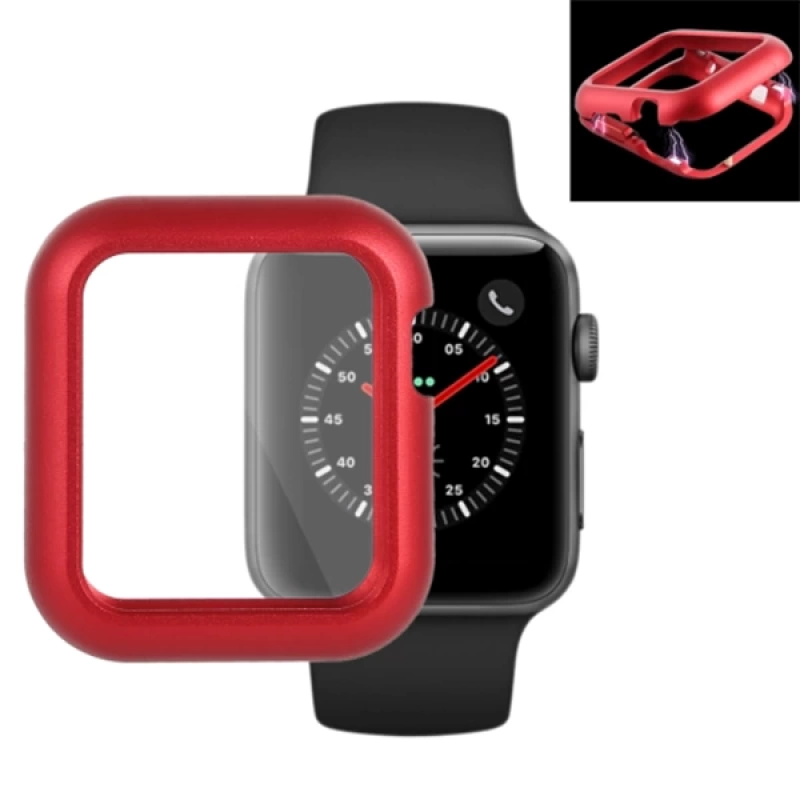 Ally Apple İwatch 2-3 42mm Mıknatıslı Matel 360 Koruma Kılıf