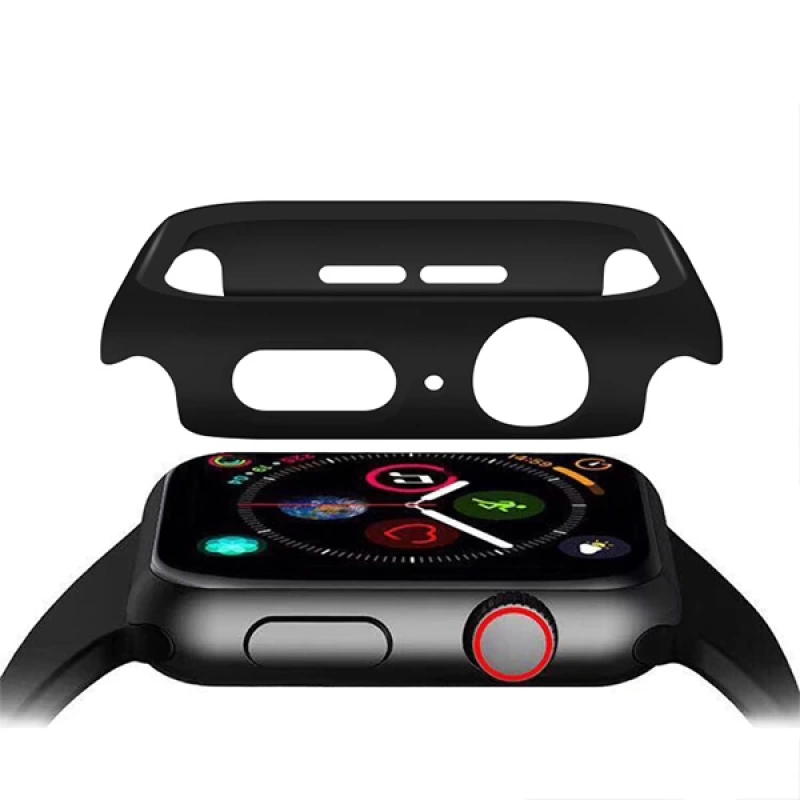 Ally Apple Watch 5-4 40mm 360 Derece Koruma Kılıf+Kırılmaz Cam