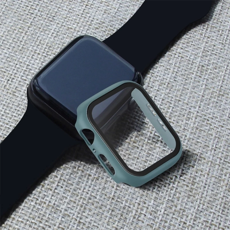 Ally Apple Watch 5-4 40mm 360 Derece Koruma Kılıf+Kırılmaz Cam