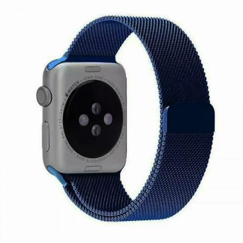 Ally Apple Watch 7-8 41mm 6-5-4 40mm Kayış Kordon Metal Milano Loop 3-2-1 38mm