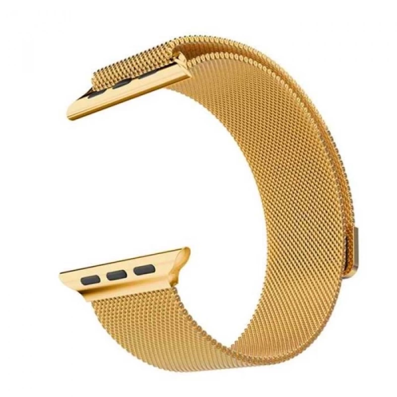 Ally Apple Watch 7-8 41mm 6-5-4 40mm Kayış Kordon Metal Milano Loop 3-2-1 38mm