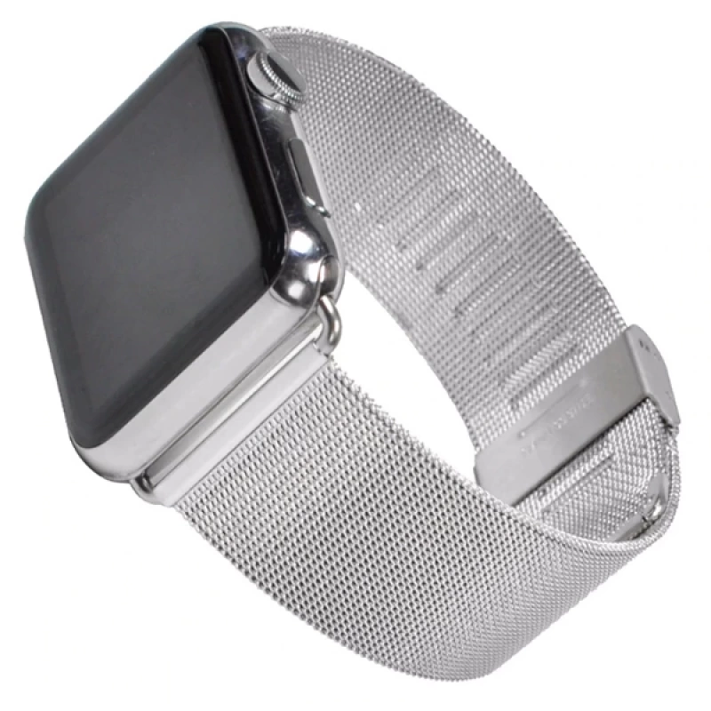 Ally Apple Watch 7-8 41mm 6-5-4 40mm Kayış Kordon Milano Metal Klasik Kopça 3-2-1 38mm