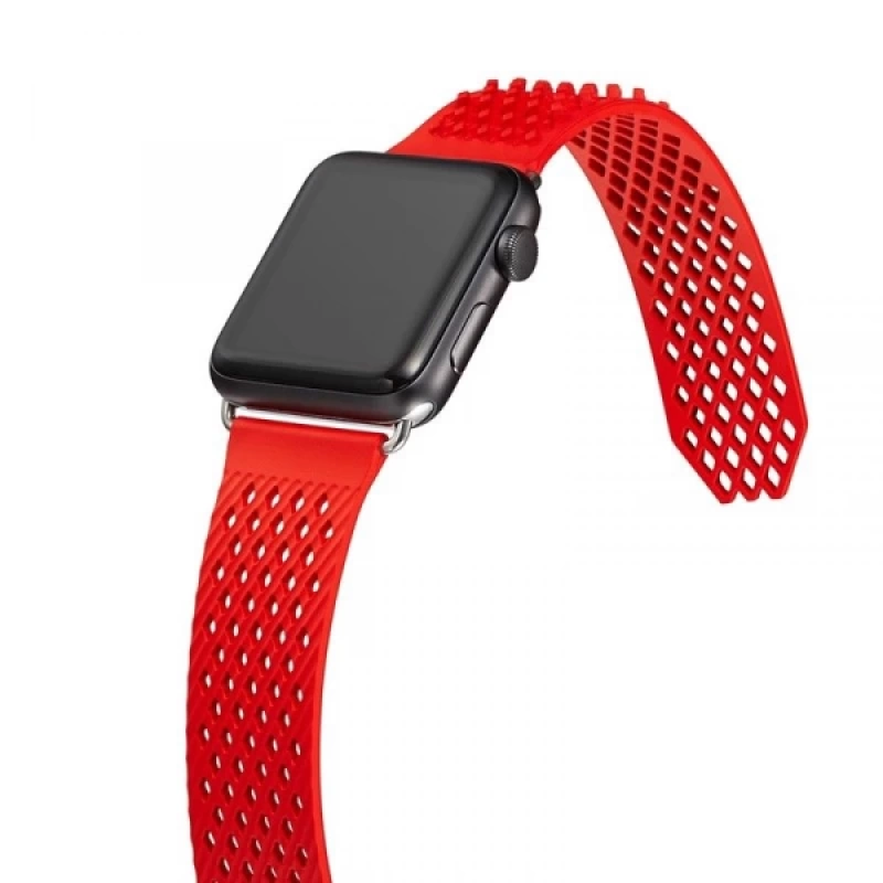 Ally Apple Watch 7-8 41mm 6-5-4 40mm Kordon Kayış Camyse Premium Soft 3-2-1 38mm