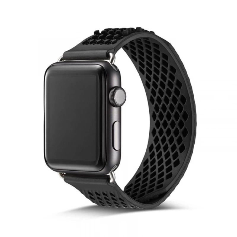 Ally Apple Watch 7-8 41mm 6-5-4 40mm Kordon Kayış Camyse Premium Soft 3-2-1 38mm