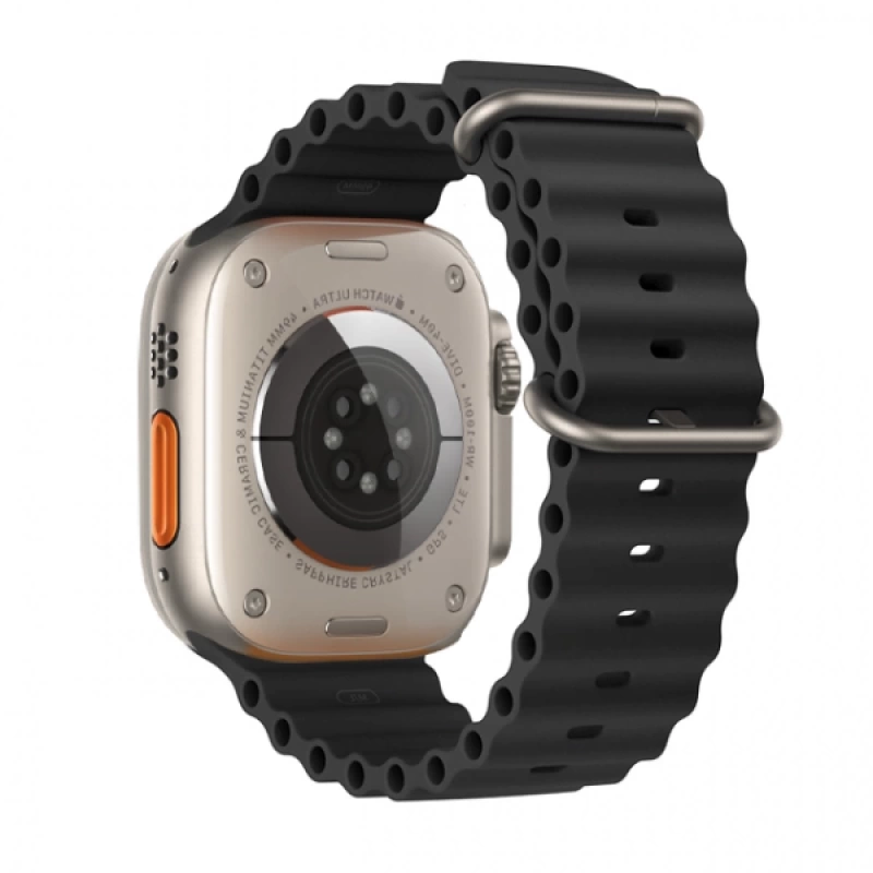 Ally Apple Watch 7-8 41mm 6-5-4 40mm Marine Silikon Kayış Kordon 3-2-1 38mm