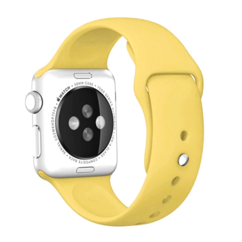 Ally Apple Watch 7-8 41mm 6-5-4- 40mm Silikon Kordon Kayış 3-2-1 38mm