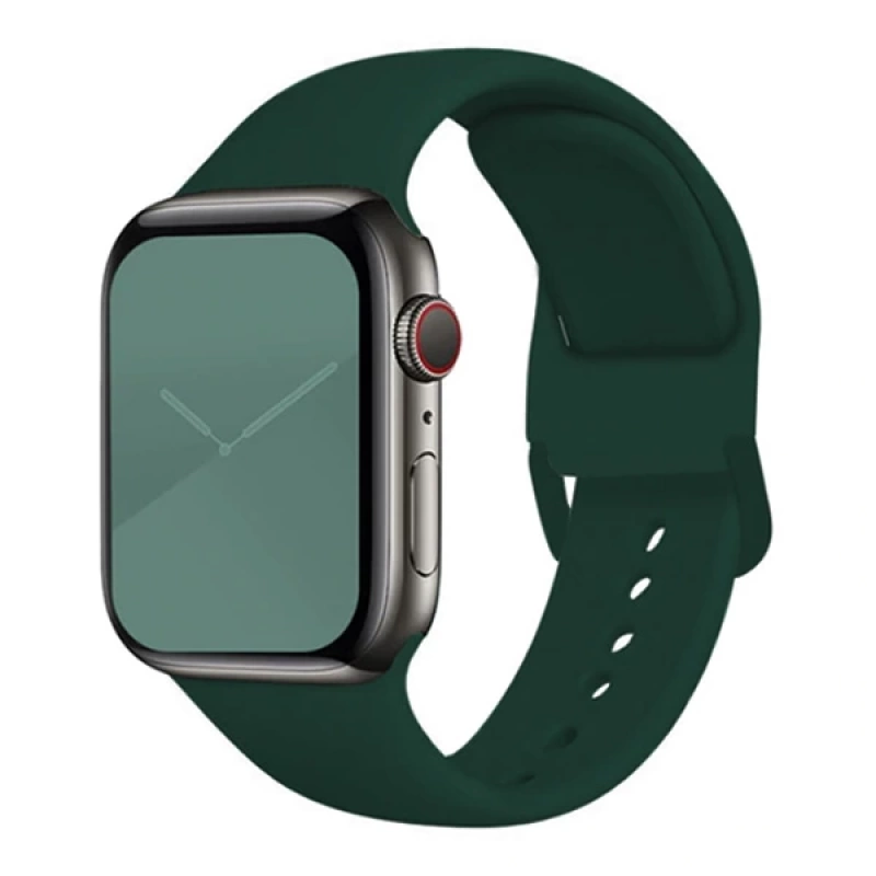 Ally Apple Watch 7-8 41mm 6-5-4- 40mm Silikon Kordon Kayış 3-2-1 38mm